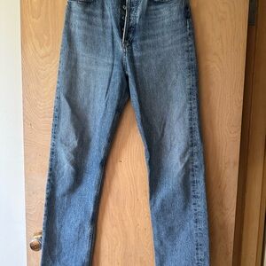 Women’s Blue Denim Jeans - Classic Straight Fit